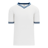 Athletic Knit (AK) S1333A-207 Adult White/Royal Blue Soccer Jersey