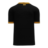 Athletic Knit (AK) V1333Y-212 Youth Black/Gold Volleyball Jersey