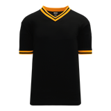 Athletic Knit (AK) S1333Y-212 Youth Black/Gold Soccer Jersey