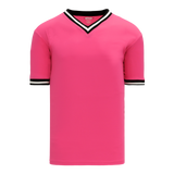 Athletic Knit (AK) S1333A-272 Adult Pink/Black/White Soccer Jersey