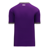 Athletic Knit (AK) V1333A-438 Adult Purple/Black/White Volleyball Jersey