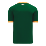Athletic Knit (AK) S1333A-439 Adult Dark Green/Gold/White Soccer Jersey