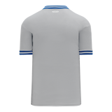 Athletic Knit (AK) S1333Y-450 Youth Grey/Royal Blue/White Soccer Jersey