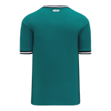 Athletic Knit (AK) S1333A-456 Adult Pacific Teal/Navy/White Soccer Jersey