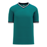 Athletic Knit (AK) S1333Y-456 Youth Pacific Teal/Navy/White Soccer Jersey