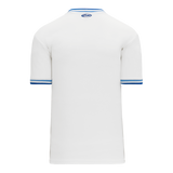 Athletic Knit (AK) S1333Y-462 Youth White/Sky Blue/Royal Blue Soccer Jersey