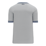Athletic Knit (AK) S1333Y-548 Youth Grey/Navy/White Soccer Jersey