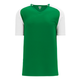 Athletic Knit (AK) S1375Y-210 Youth Kelly Green/White Soccer Jersey