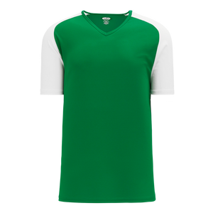 Athletic Knit (AK) V1375M-210 Mens Kelly Green/White Volleyball Jersey