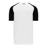 Athletic Knit (AK) V1375Y-222 Youth White/Black Volleyball Jersey