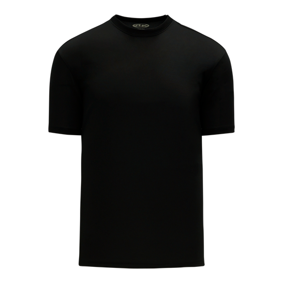 plain black soccer jersey