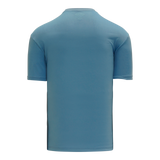 Athletic Knit (AK) BA1800M-018 Mens Sky Blue Pullover Baseball Jersey