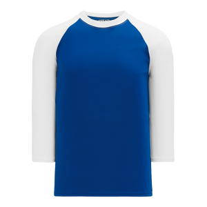 Athletic Knit (AK) BA1846A-206 Adult Royal Blue/White Pullover Baseball Jersey