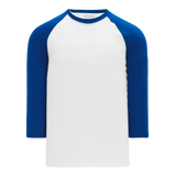 Athletic Knit (AK) V1846A-207 Adult White/Royal Blue Volleyball Jersey