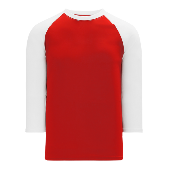 Athletic Knit (AK) S1846A-208 Adult Red/White Soccer Jersey