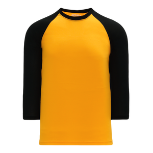 Athletic Knit (AK) V1846A-213 Adult Gold/Black Volleyball Jersey