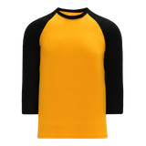 Athletic Knit (AK) S1846Y-213 Youth Gold/Black Soccer Jersey