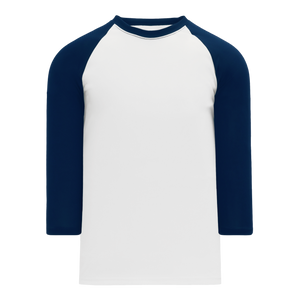 Athletic Knit (AK) V1846Y-217 Youth White/Navy Volleyball Jersey