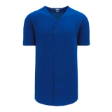 Athletic Knit (AK) BA5200Y-002 Youth Royal Blue Full Button Baseball Jersey