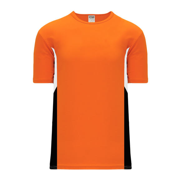 Athletic Knit (AK) V563-330 Orange/White/Black Volleyball Jersey - PSH Sports