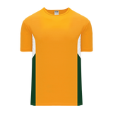 Athletic Knit (AK) V563-428 Gold/White/Dark Green Volleyball Jersey - PSH Sports