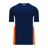 Athletic Knit (AK) V563-465 Navy/White/Orange Volleyball Jersey - PSH Sports