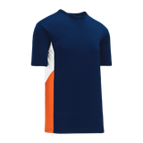 Athletic Knit (AK) V563-465 Navy/White/Orange Volleyball Jersey - PSH Sports