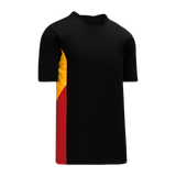 Athletic Knit (AK) S563 Black/Gold/Red Soccer Jersey - PSH Sports