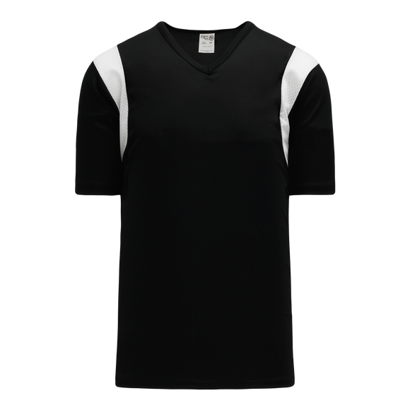 Athletic Knit (AK) S569 Black/White Soccer Jersey - PSH Sports
