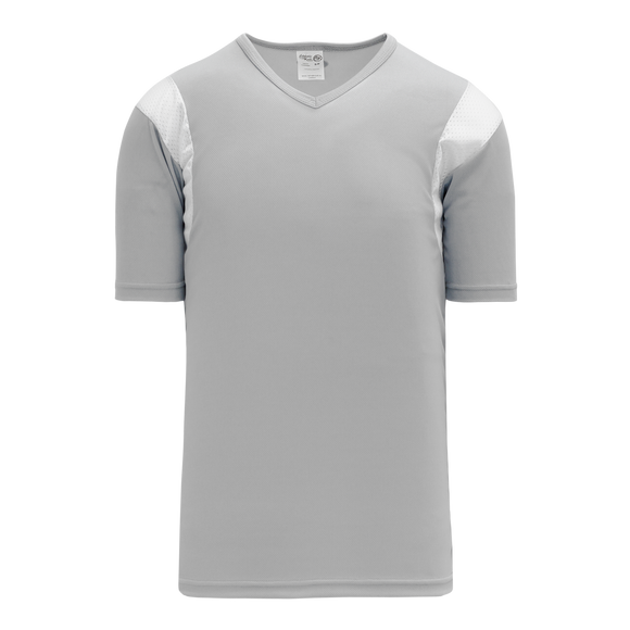 Athletic Knit (AK) V569-245 Grey/White Volleyball Jersey - PSH Sports