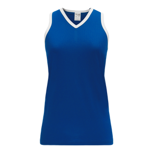 Athletic Knit (AK) BA583L-206 Royal Blue/White Ladies Softball Jersey