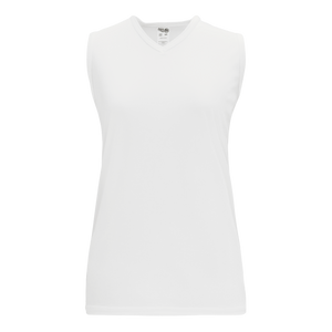 Athletic Knit (AK) V635L-000 Ladies White Volleyball Jersey