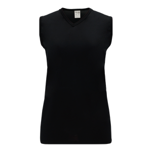 Athletic Knit (AK) BA635L-001 Ladies Black Softball Jersey