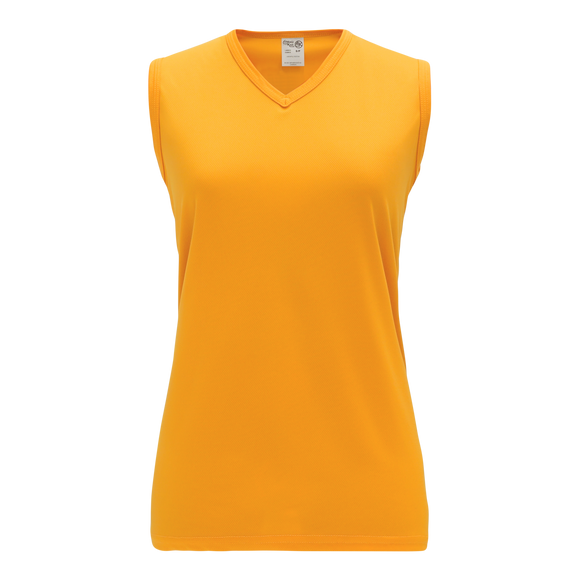 Athletic Knit (AK) V635L-006 Ladies Gold Volleyball Jersey
