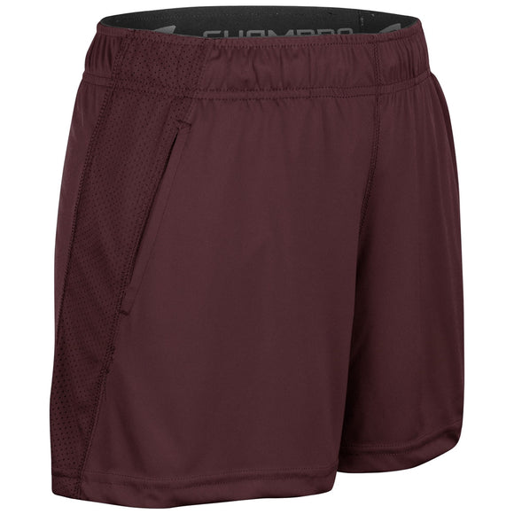 Champro BBS66Y Maroon Limitless Youth Softball Short