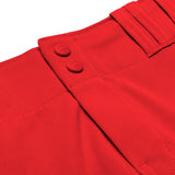 Champro BP11 Tournament Scarlet/Red Traditional Girls Low-Rise Softball Pant