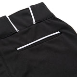 Champro BP28 Surge Black/White Traditional Style Girls Low-Rise Softball Pant