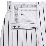 Champro BPPINK White Triple Crown Knicker with Black Pinstripes Adult Baseball Pant