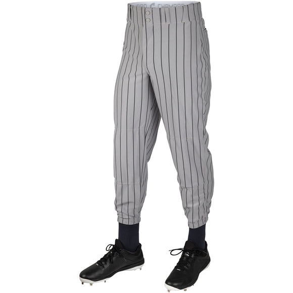 Champro BPPIN Grey with Navy Pinstripes Triple Crown Adult Baseball Pant