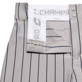 Champro BPPIN Grey with Navy Pinstripes Triple Crown Youth Baseball Pant