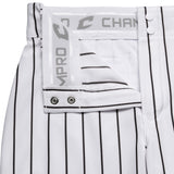 Champro BPPIN White with Black Pinstripes Triple Crown Youth Baseball Pant