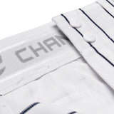 Champro BPPIN White with Navy Pinstripes Triple Crown Youth Baseball Pant
