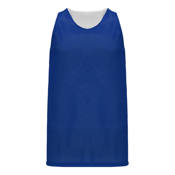 Athletic Knit (AK) BR1302Y-206 Youth Royal Blue/White Reversible League Basketball Jersey