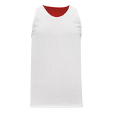 Athletic Knit (AK) BR1302A-208 Adult Red/White Reversible League Basketball Jersey