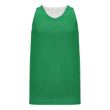 Athletic Knit (AK) BR1302A-210 Adult Kelly Green/White Reversible League Basketball Jersey