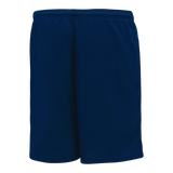 Athletic Knit (AK) SS1300L-004 Ladies Navy Soccer Shorts
