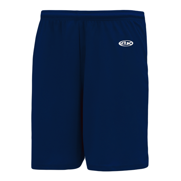 Athletic Knit (AK) BS1300L-004 Ladies Navy Basketball Shorts