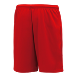 Athletic Knit (AK) LS1300Y-005 Youth Red Lacrosse Shorts