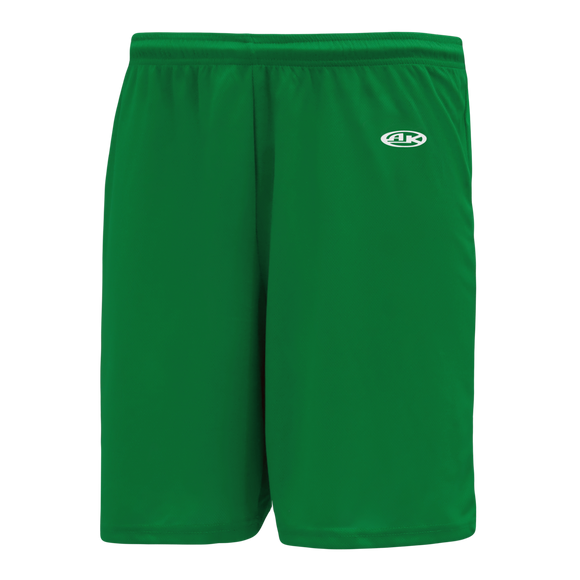 Athletic Knit (AK) BS1300M-007 Mens Kelly Green Basketball Shorts