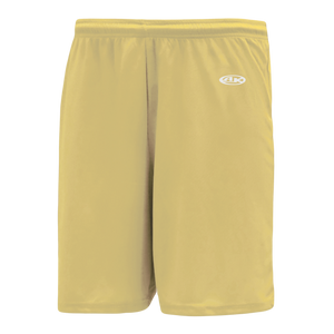Athletic Knit (AK) BS1300M-008 Mens Vegas Gold Basketball Shorts